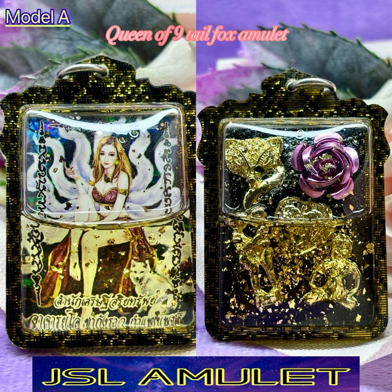 Myth Middle Life Nine-Tailed fox Fairy Amulet 9 tail fox