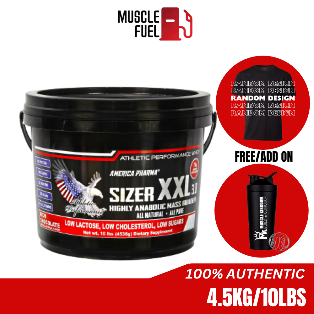 America Pharma Mass Sizer XXL Ap Mass Weight Gain and Muscle Fast Bulk ...