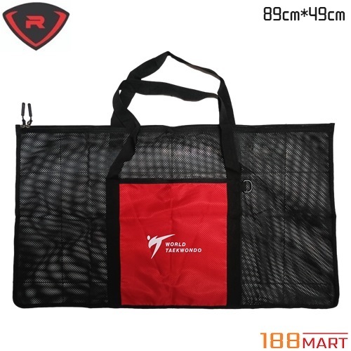 Rush Rider Mesh Type Taekwondo Bag 89cm*49cm - Black Mesh/Blue/Red ...