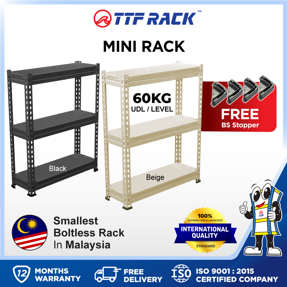 TTF Rack Mini Rack Storage Rack Boltless Kitchen Storage Rack/ Shelving ...