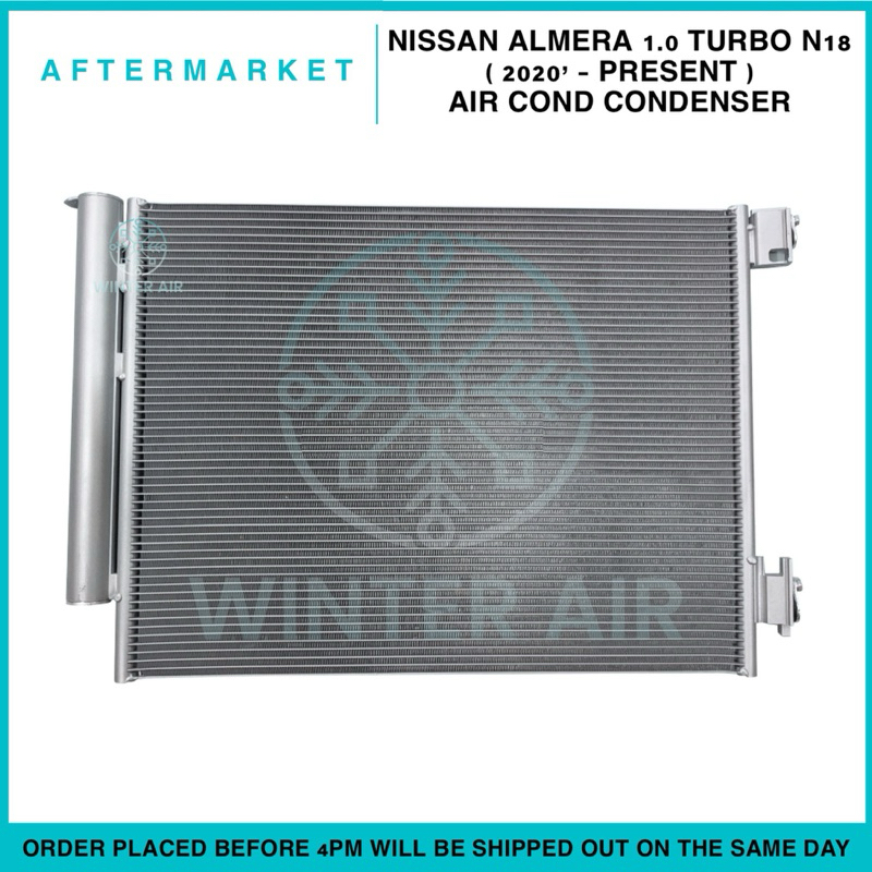 Nissan Almera 1.0 Turbo N18 (2020’-Present) • Air Cond Condenser ...