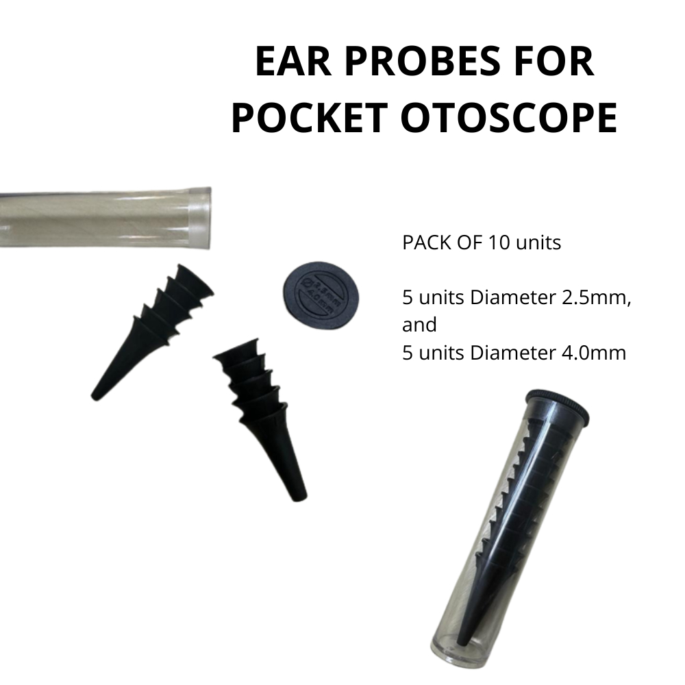 EAR PROBES | CANNULA FOR POCKET OTOSCOPE | PACK OF 10'S | SUITABLE FOR ...