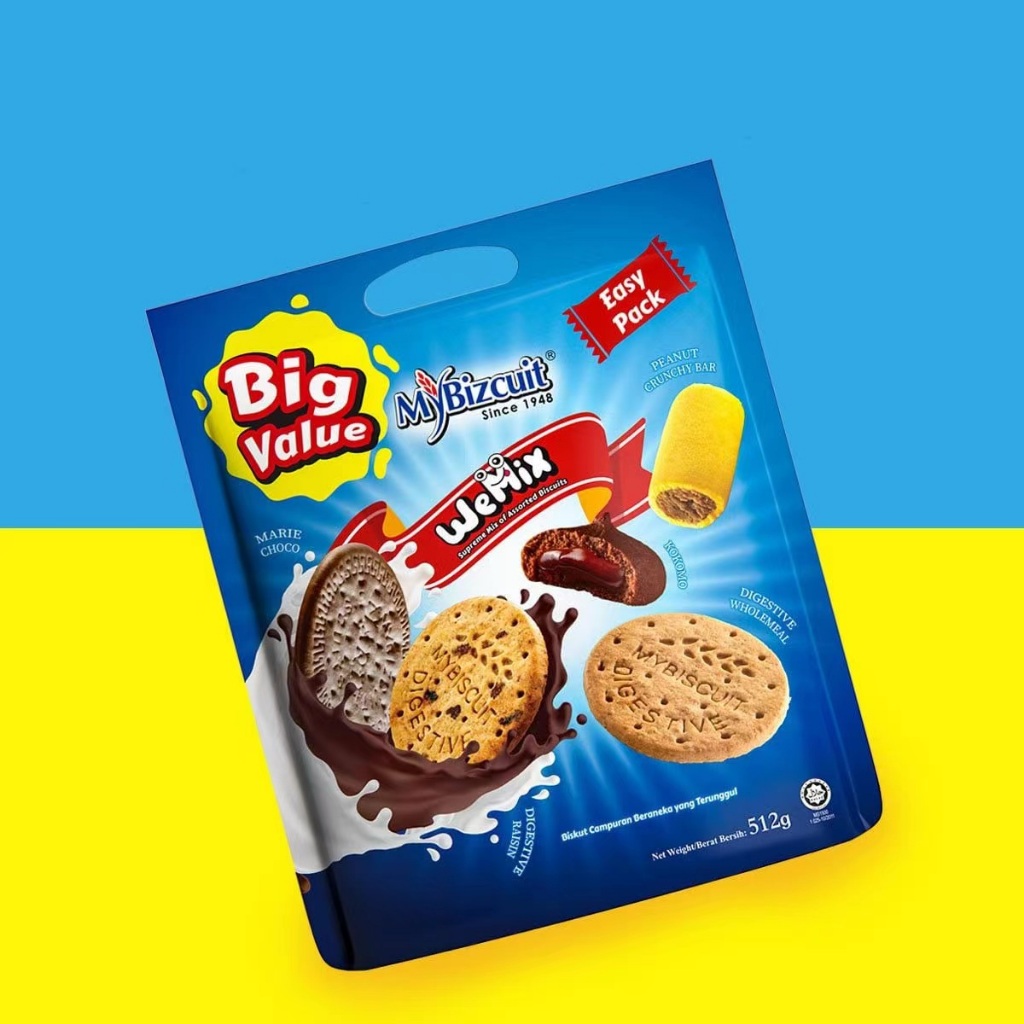 HALAL】My Bizcuit Mymix / Wemix Assorted Biscuits My Bizcuit 什锦