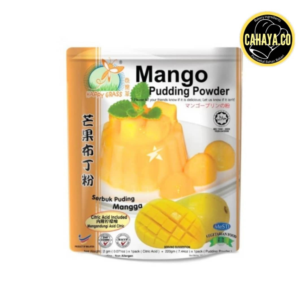Happy Grass Mango Pudding Powder 220g Happy Grass Mango Pudding Powder ...
