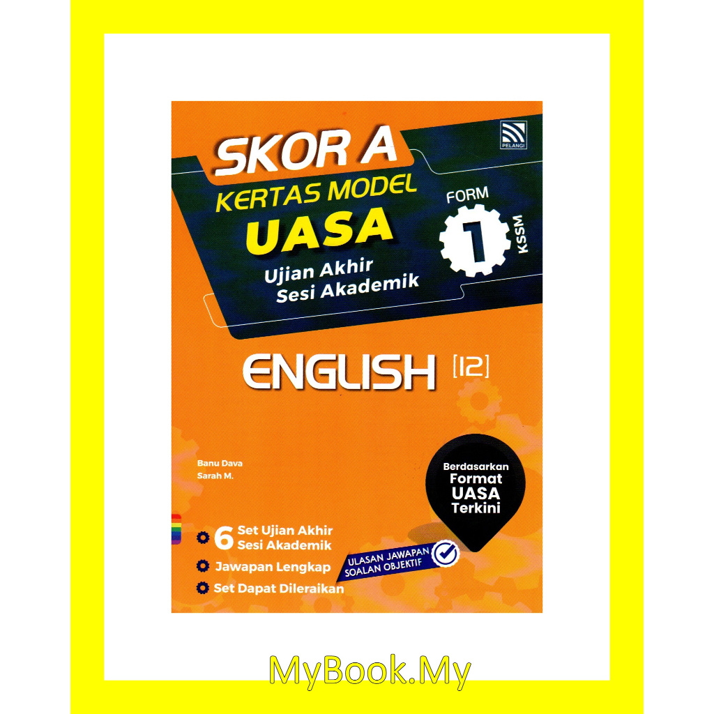 *NEW* MyB Exercise Book: English - Form 1 Score A Model Paper UASA ...