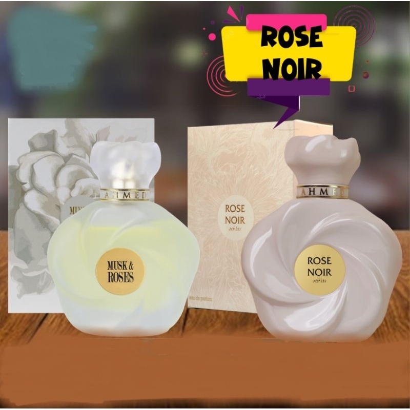 Ahmed Rose Noir/ Musk & Rose 75ml edp | Shopee Singapore