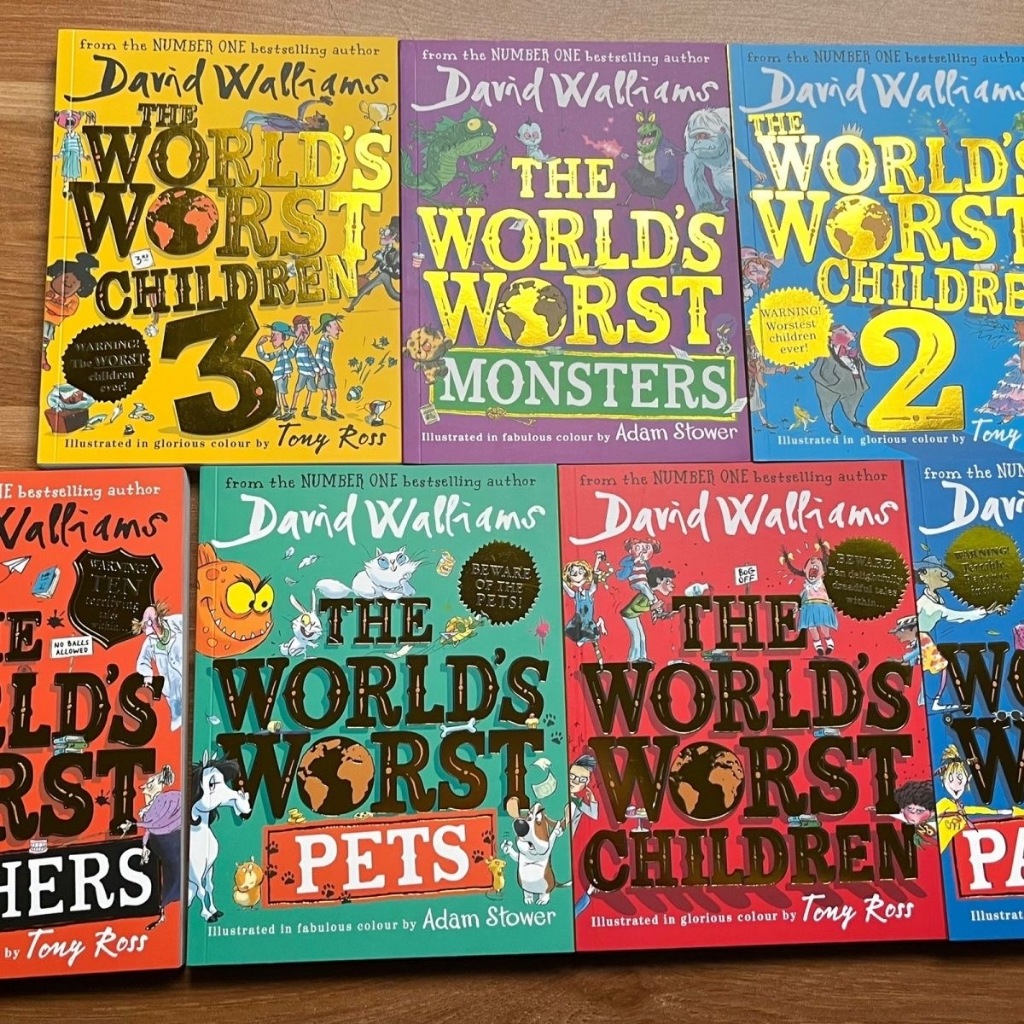 7Books/Set The World's Worst by David Williams English Children's ...