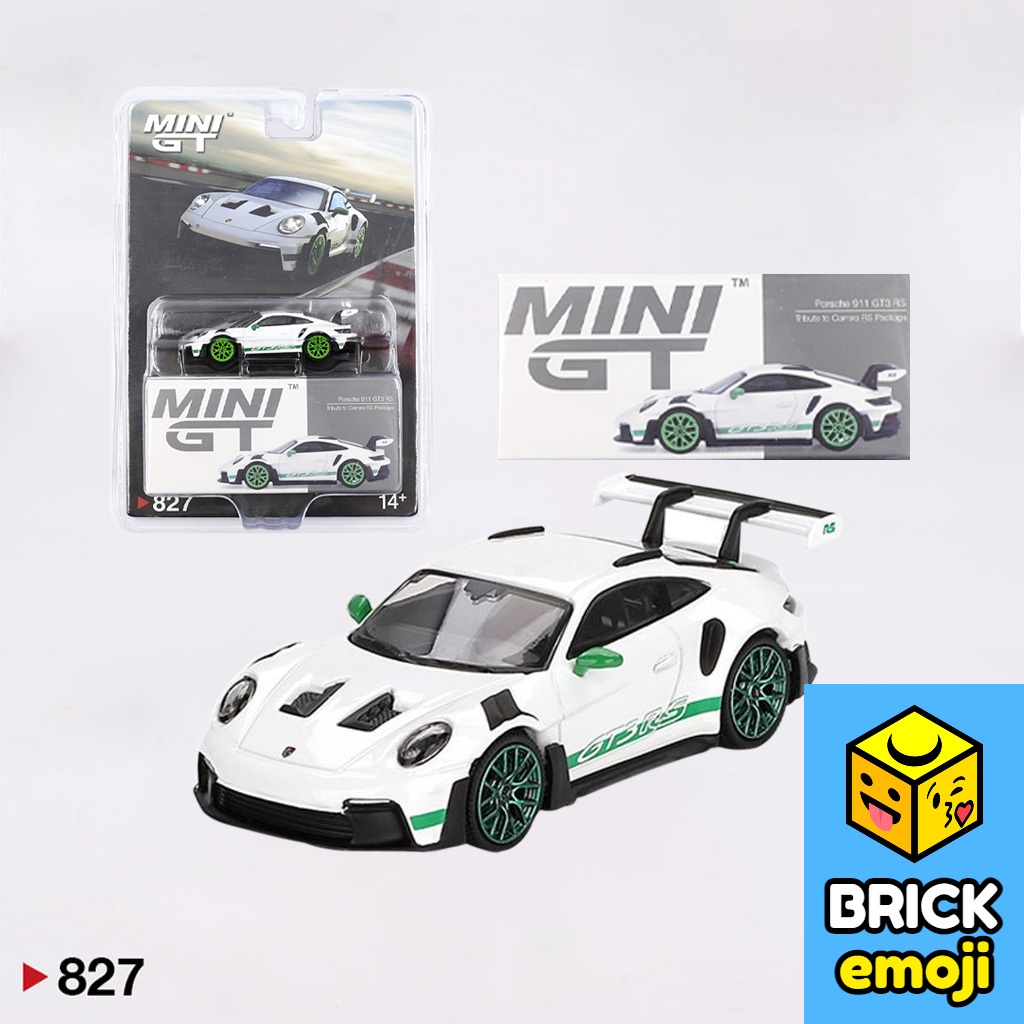 Mini GT 827 Porsche 911 GT3 RS Tribute to Carrera RS Package LHD 1/64 ...