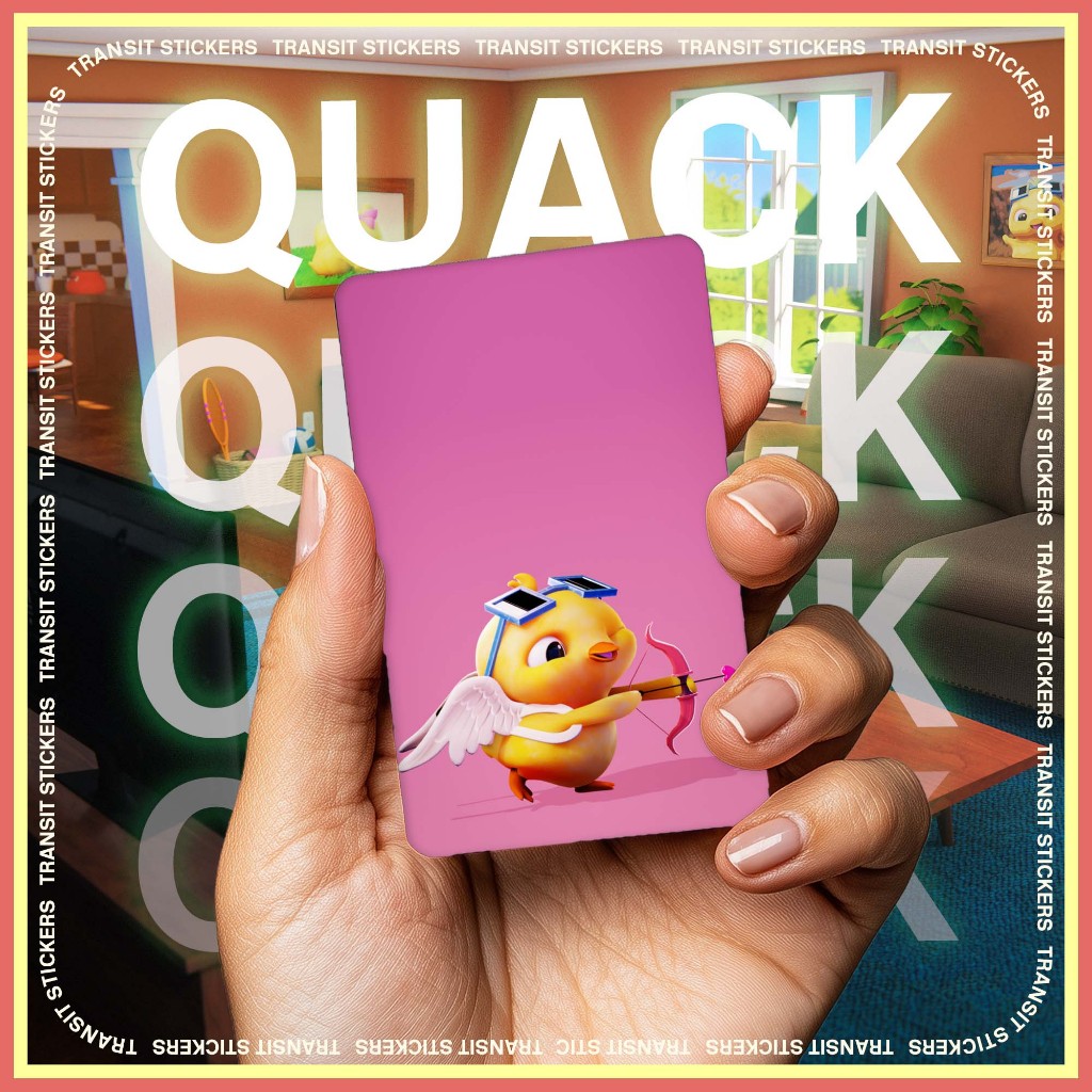 Meet Quack from Quackville | Custom Card Sticker | EZ-Link NETS ...