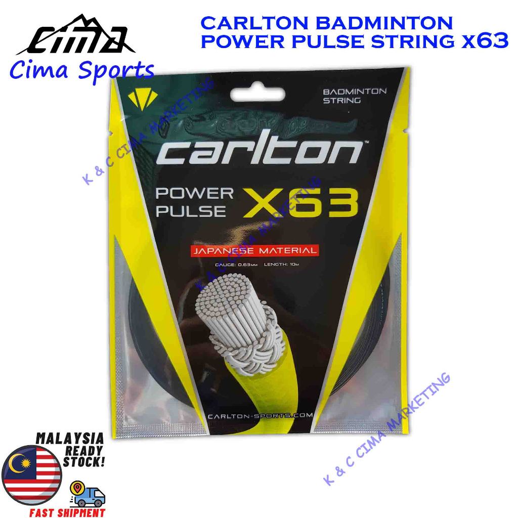 Carlton Badminton String Power Pulse X63 (10 Meter) | Shopee Singapore