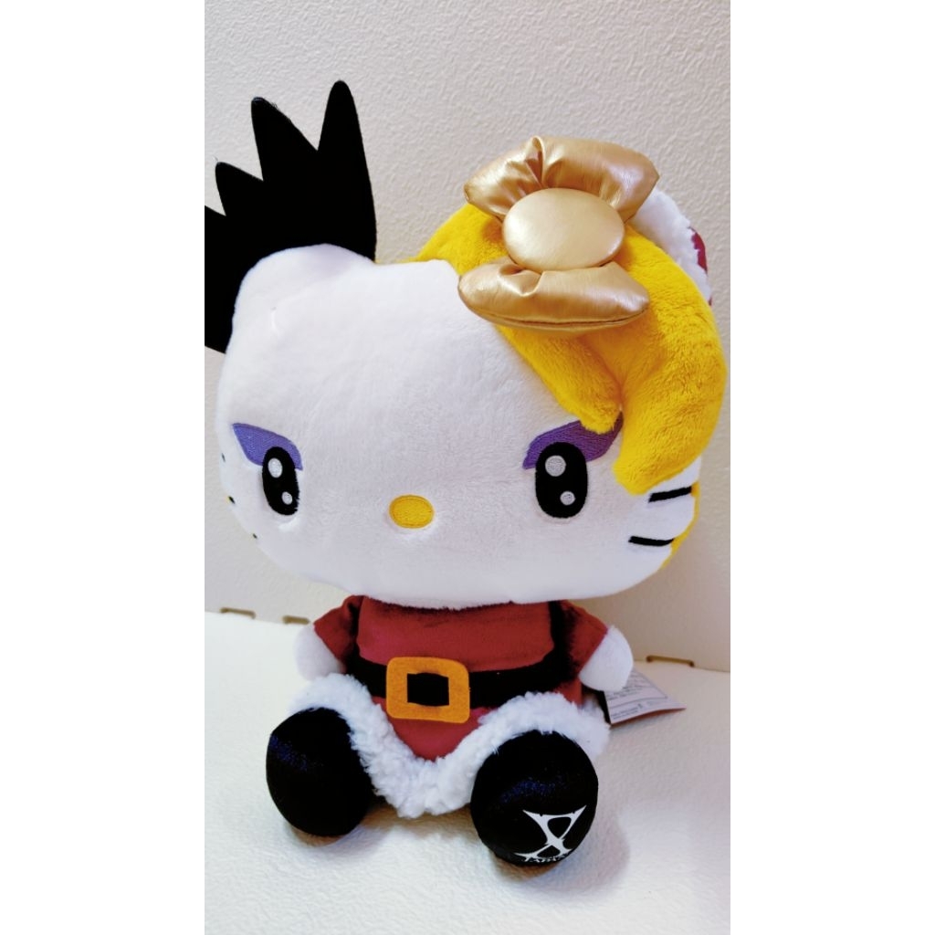 Yoshikitty plush MTB15 Sanrio Hello Kitty x Yoshiki rock band X