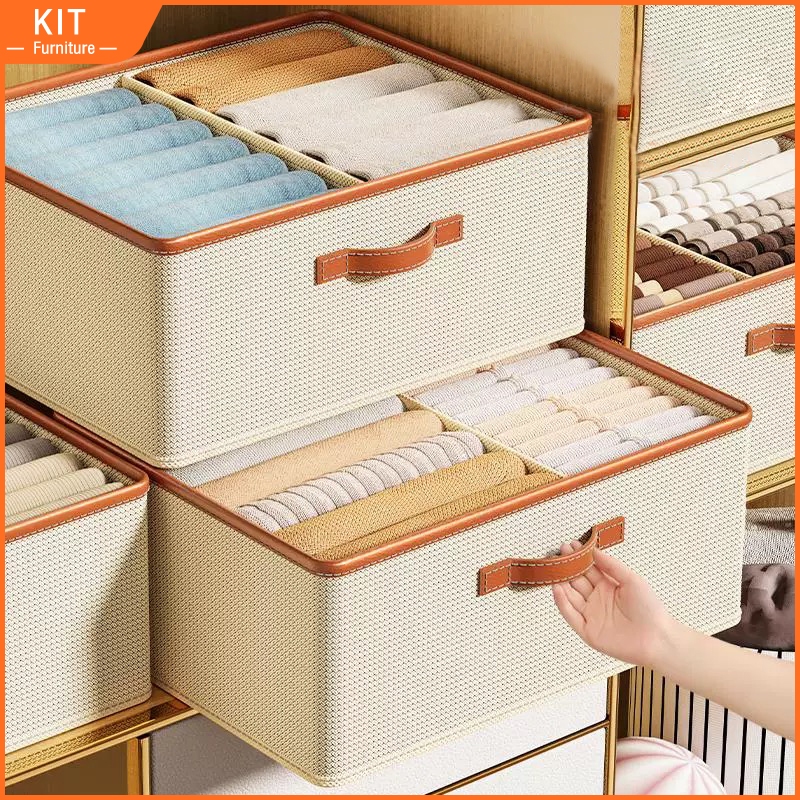 Kit Furniture Foldable Storage Box Cationic Foldable Clothes Organizer ...