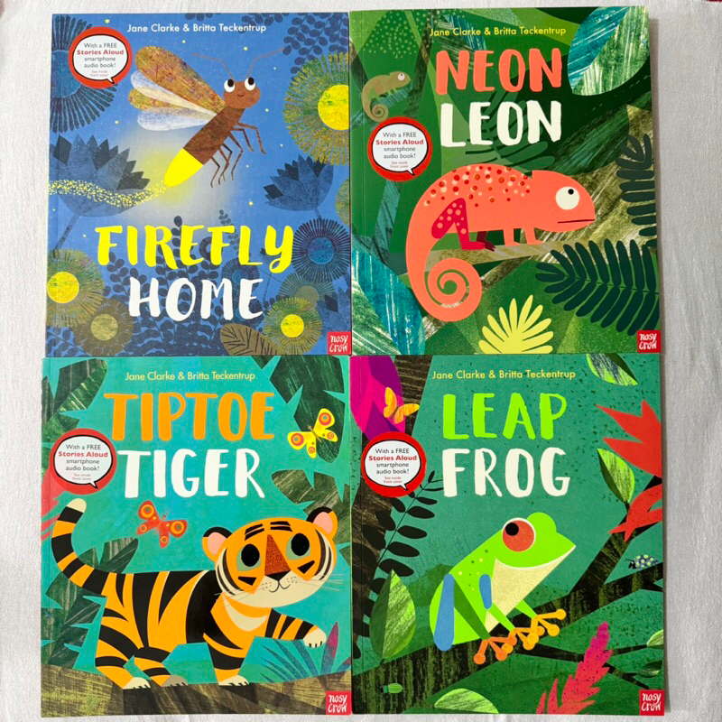 Preloved Firefly Home Neon Leon Tiptoe Tiger Leap Frog by Jane Clarke ...