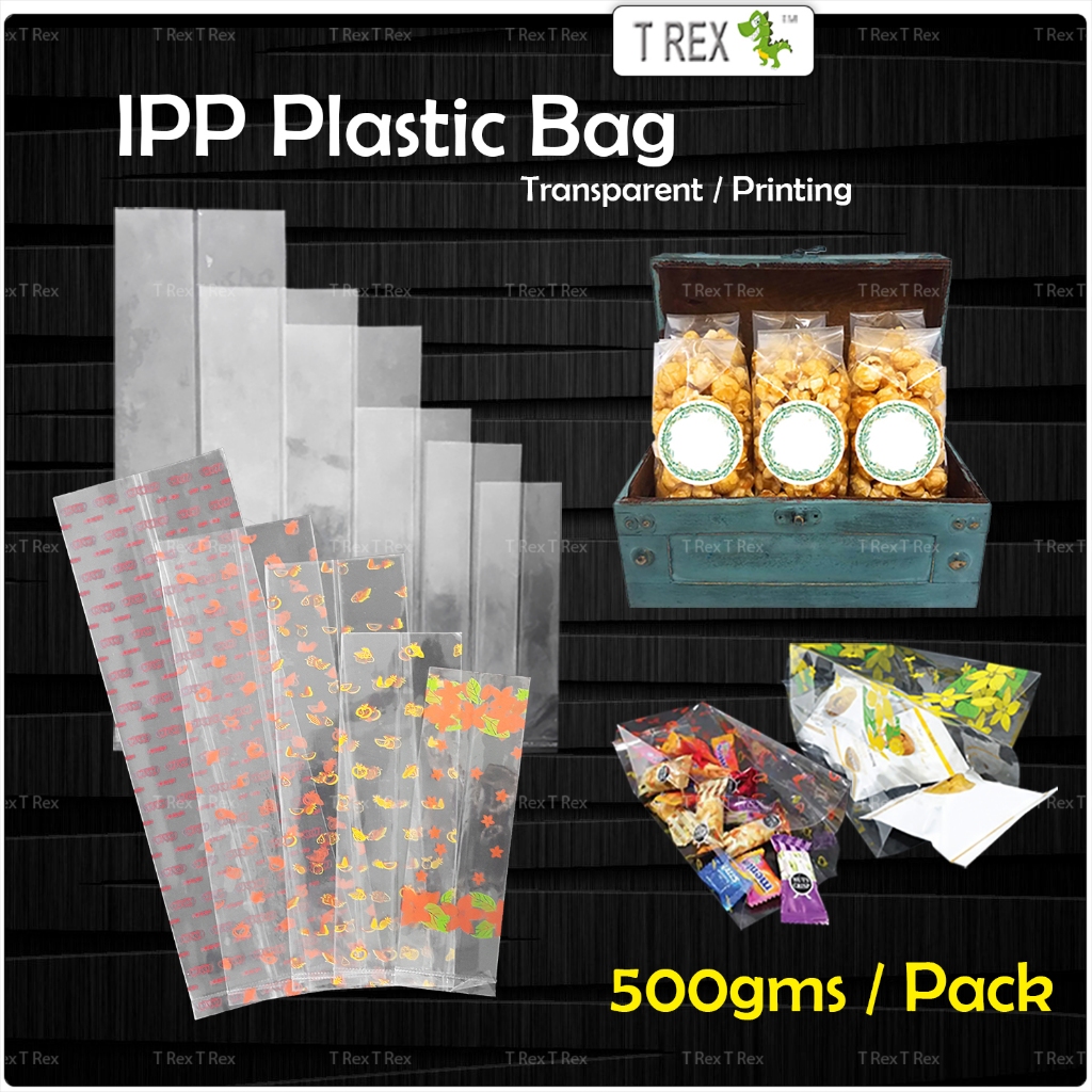IPP Plastic Bag / Cookies Bag / Food Packaging Plastic Bag / Beg ...