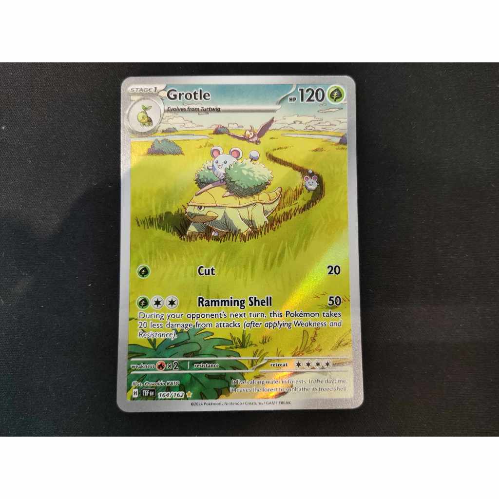 Pokemon TCG - Grotle [IR] [164/162] | Shopee Singapore