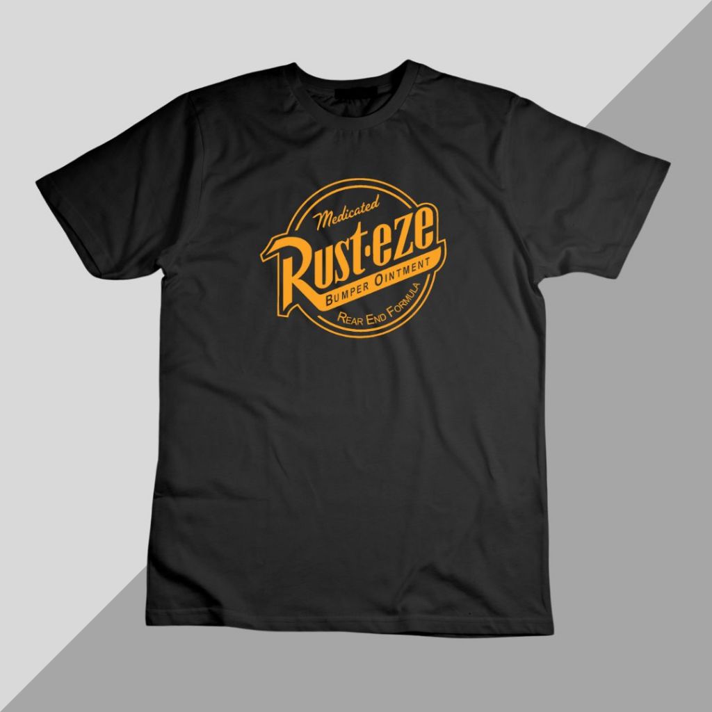 LIGHTNING MCQUEEN RUST-EZE ROUNDNECK T SHIRT T Shirt Men | Shopee Singapore