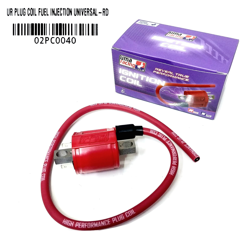 Uma Racing Plug Coil Fuel Injection Universal Red | Shopee Singapore