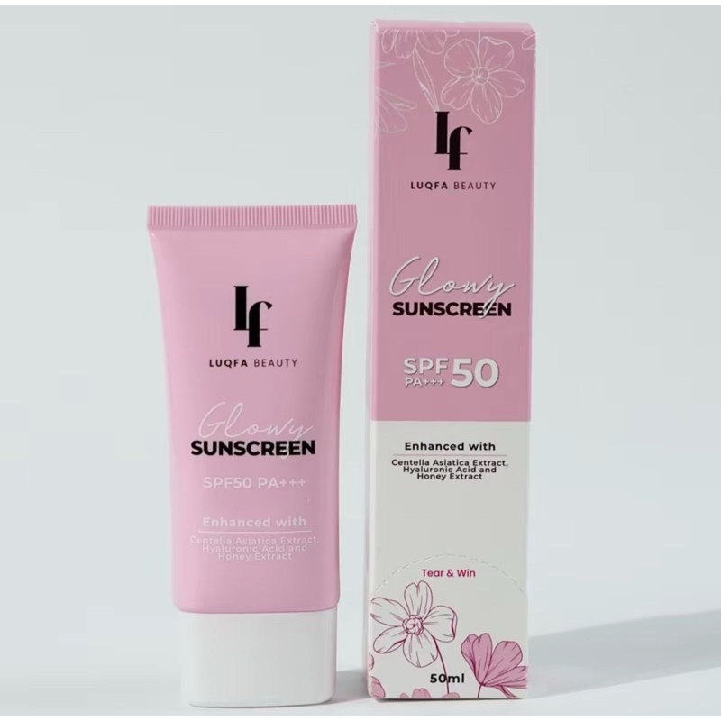 LUQFA Glowy Sunscreen SPF 50 PA+++ (EDISI RAYA LIMITED EDITION ...