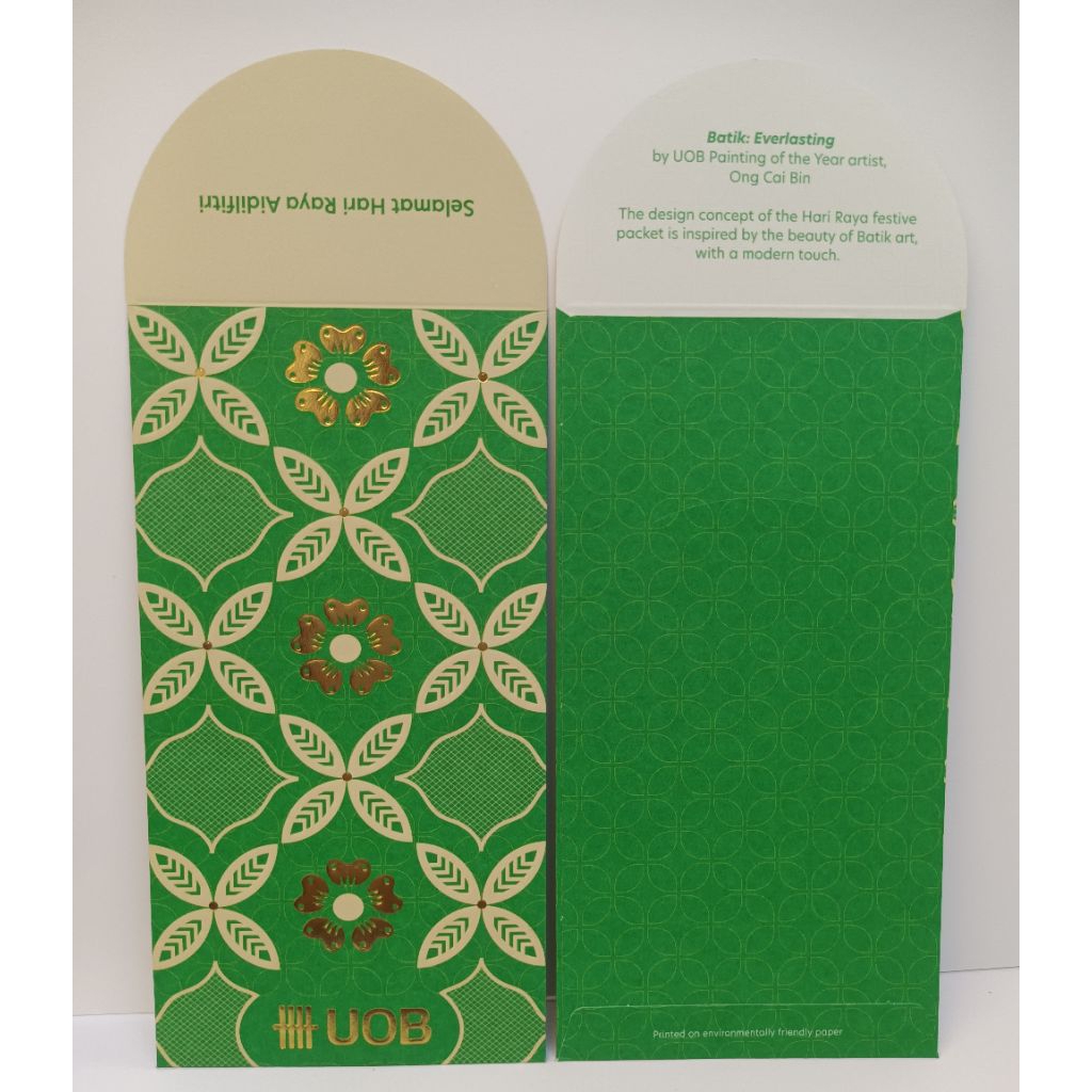 Sampul Duit Raya from UOB Bank | Shopee Singapore