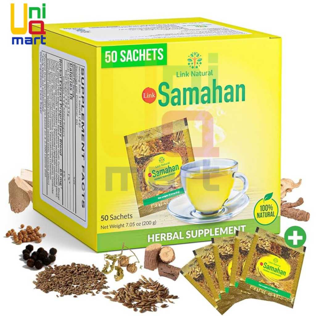 SAMAHAN HERBAL TEA 2 SACHET,5 SACHET AND 1 BOX | Shopee Singapore