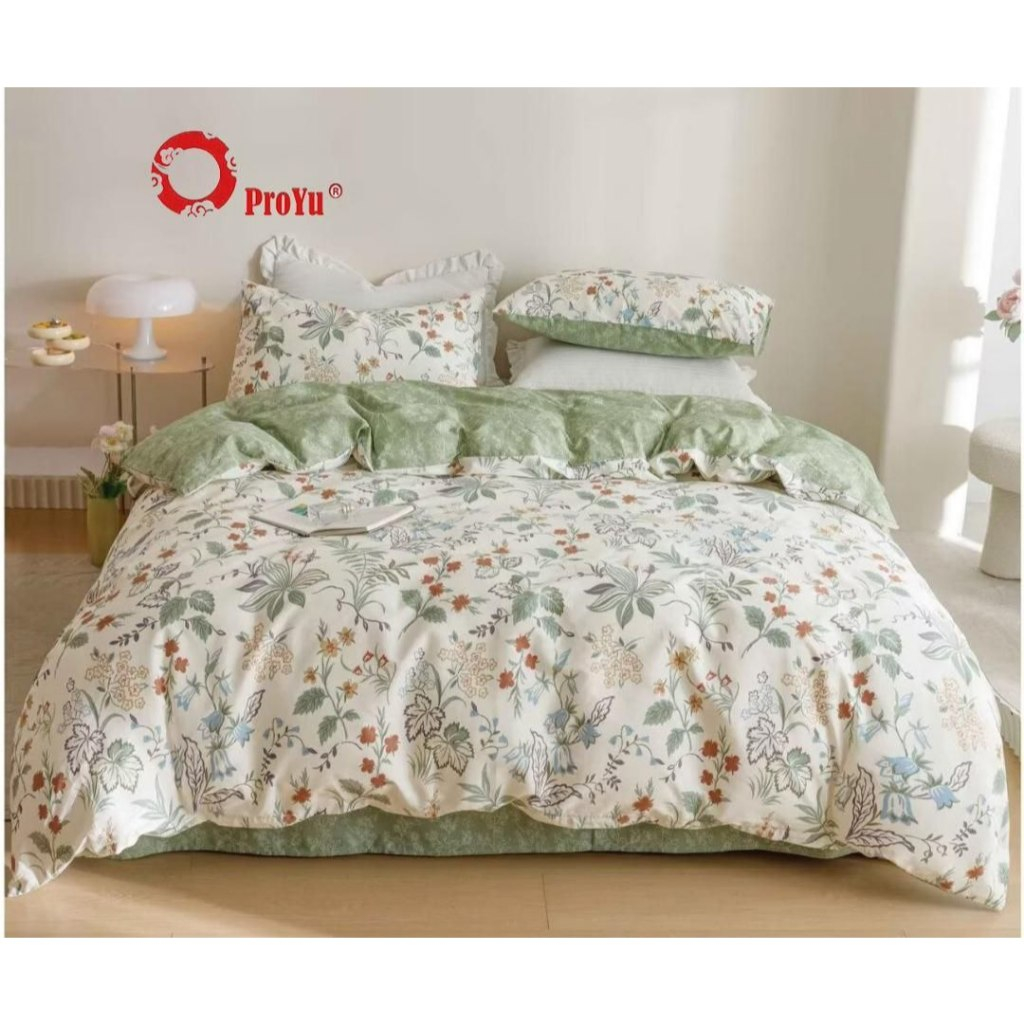 PROYU NEW ARRIVAL Cadar Corak 7-in-1 With Comforter Premium Quality ...