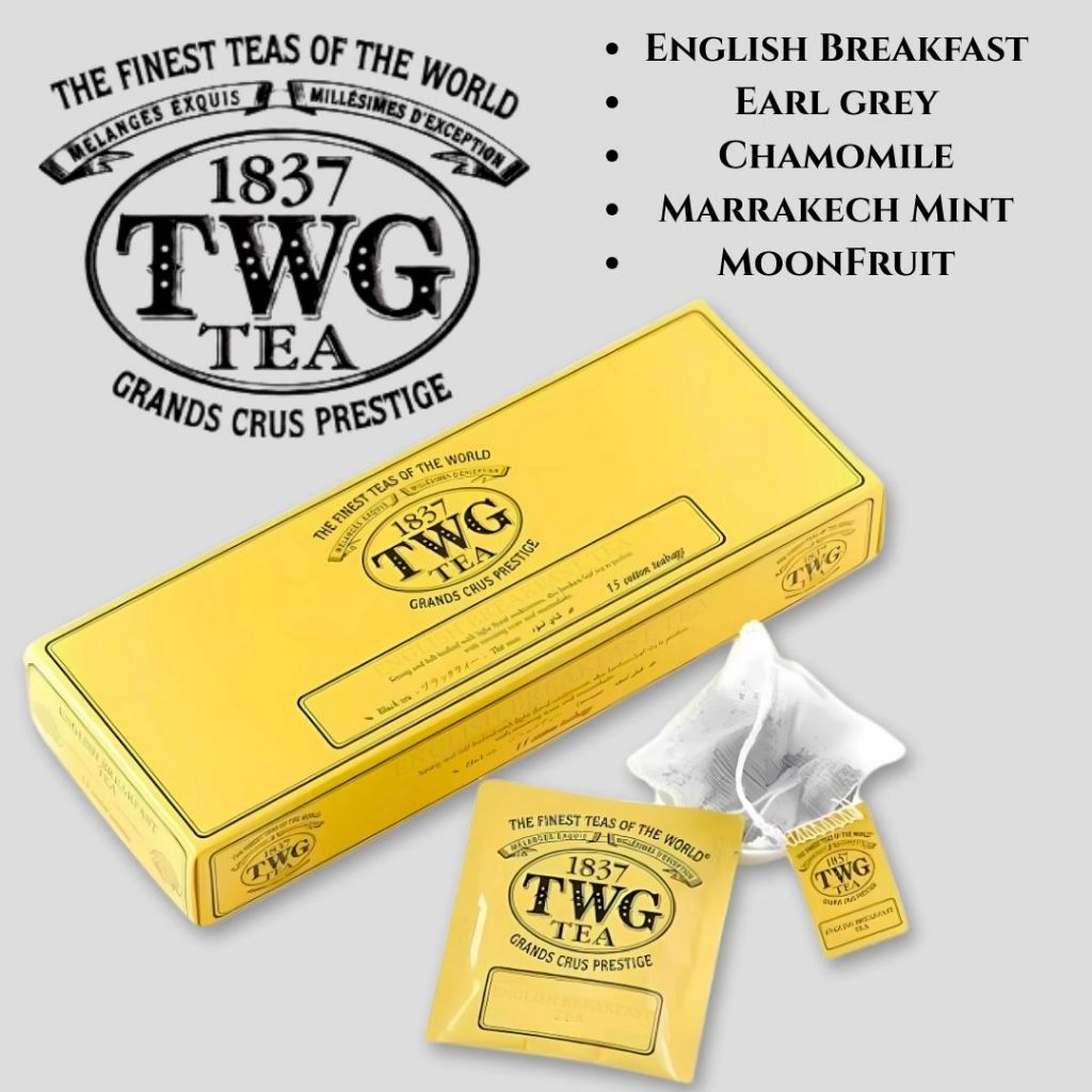 TWG TEA (5/6 Sachets Stok Sedia . | Shopee Singapore