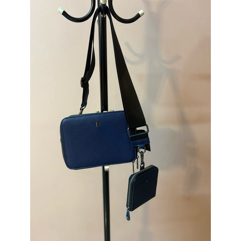 Renoma Blue Crossbody Shopee Singapore