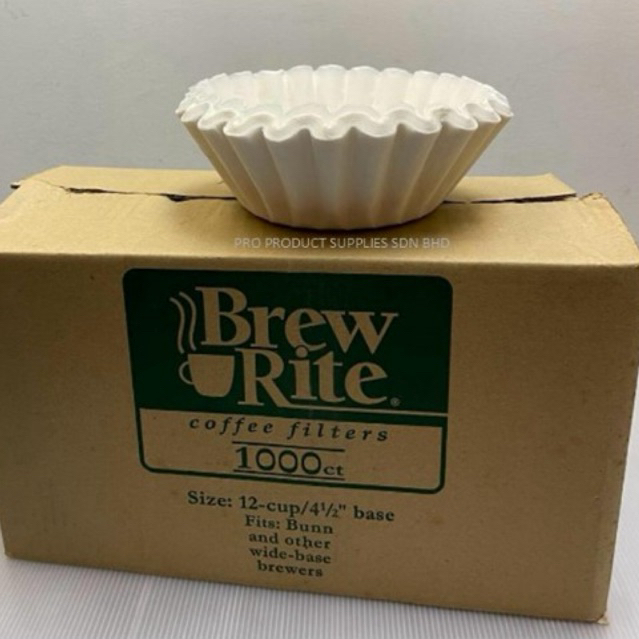 (BREW RITE) Coffee Filter Paper For Drip Type Coffee Machine | Filter ...
