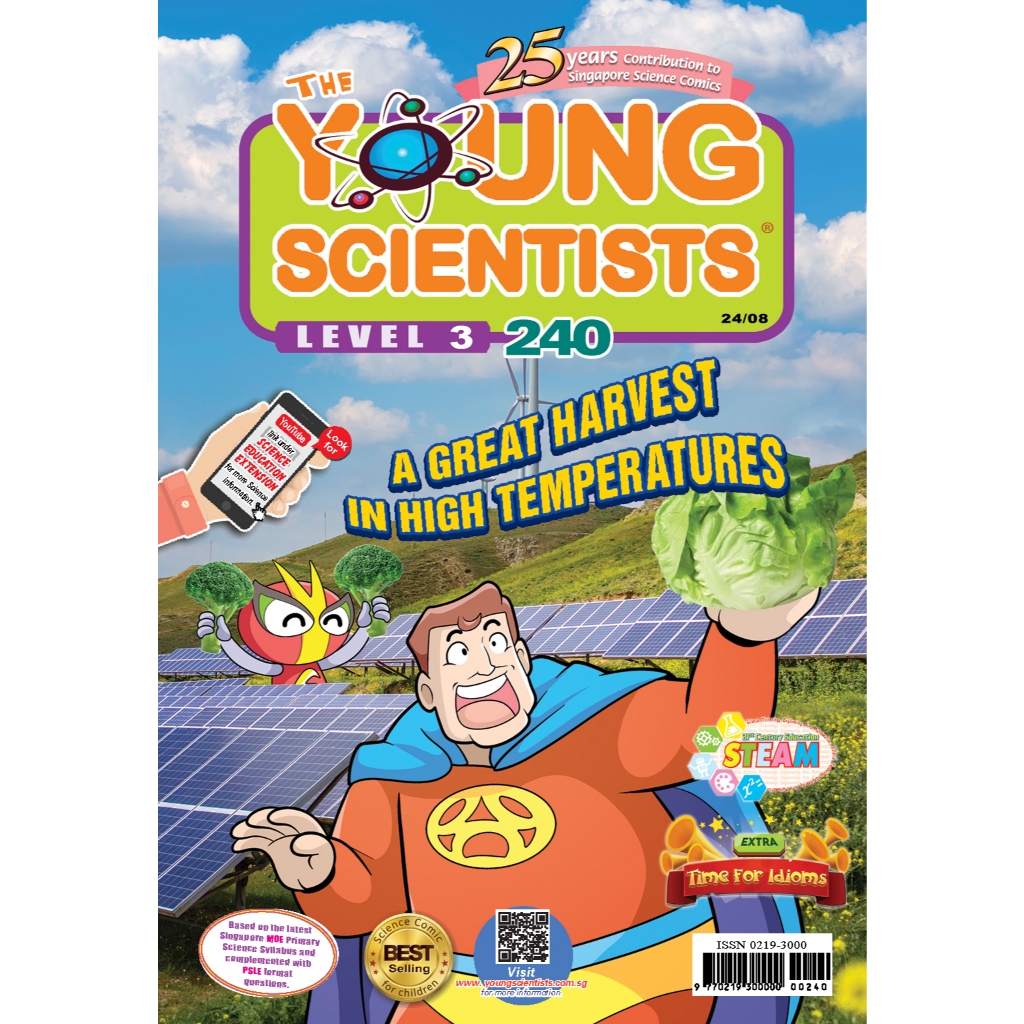 シンガポール雑誌　young scientists level 3 10冊 The Young Scientists Level 3 (2024) #233 – DoMa Bookstore