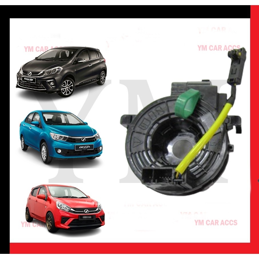 CLOCK SPRING 5 TURNS PERODUA MYVI D20N 2018 2019 2020 2021 / BEZZA 2017 ...
