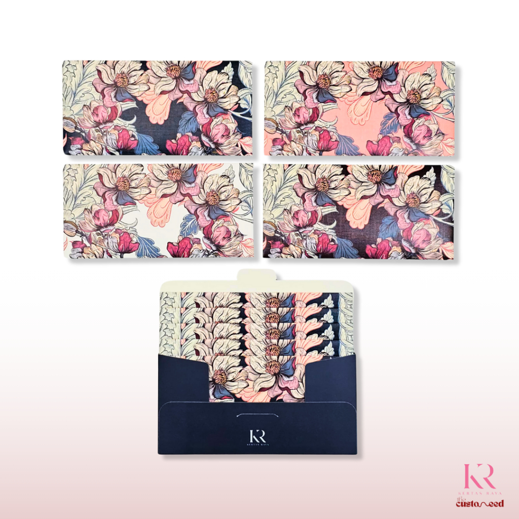 FLOWER PREMIUM: Box of Sampul Raya 2025 | Shopee Singapore