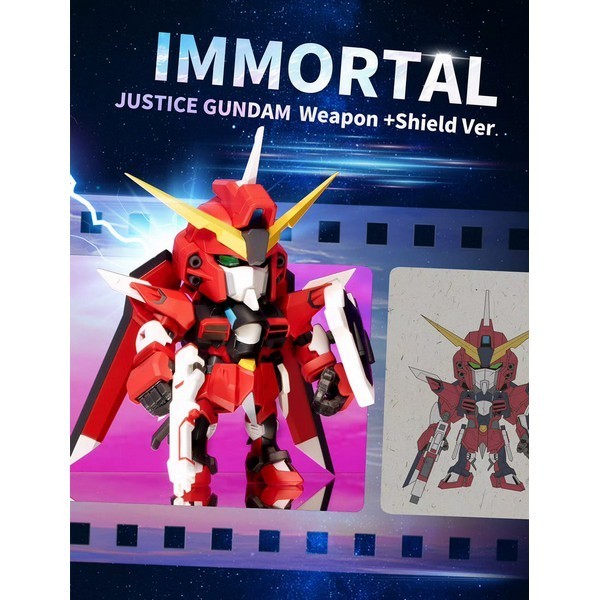 Bandai 万代- QMSV Mini Seed Freedom Gundam Blind Box | Shopee