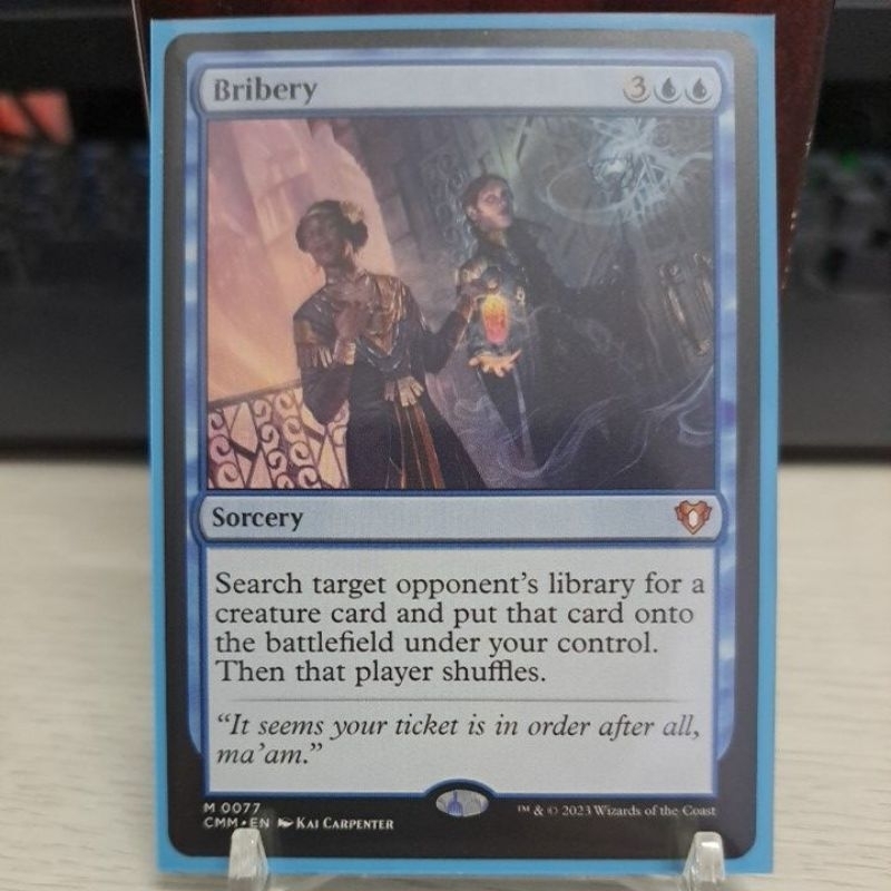 MTG Bribery (CMM)(Mythic) Shopee Singapore