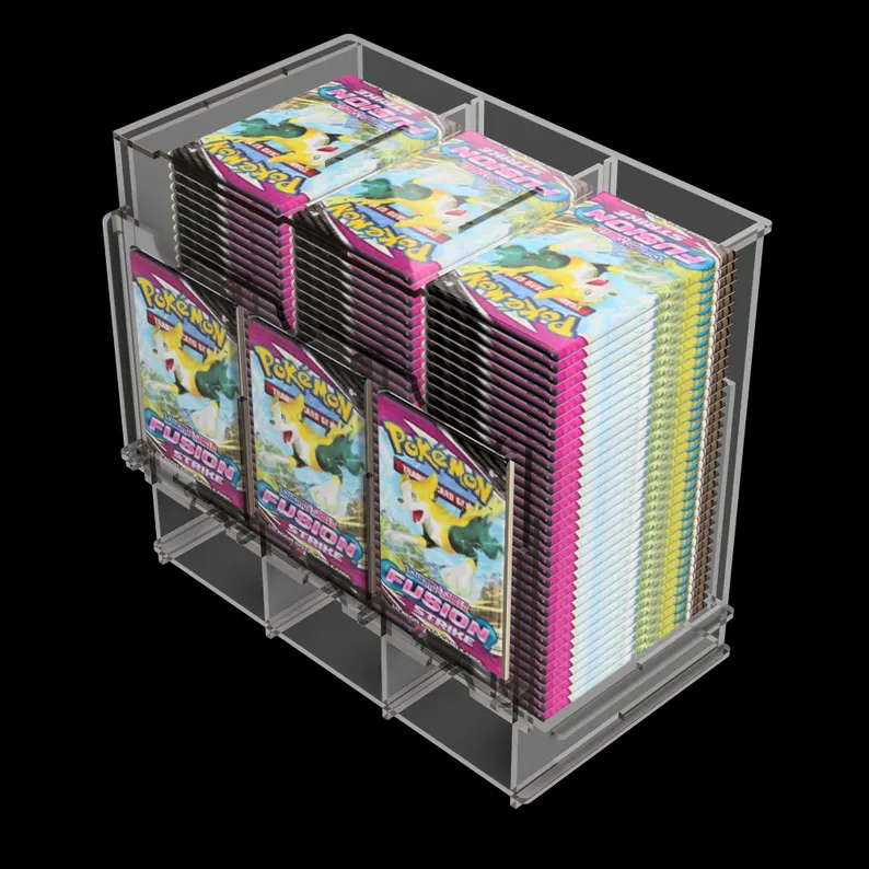 Pokemon Booster Dispenser 3 slot / Trading Card Display Dispenser | Shopee  Singapore