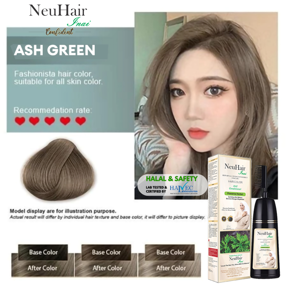 Buy hair color ash green At Sale Prices Online - October 2026 | Shopee ...