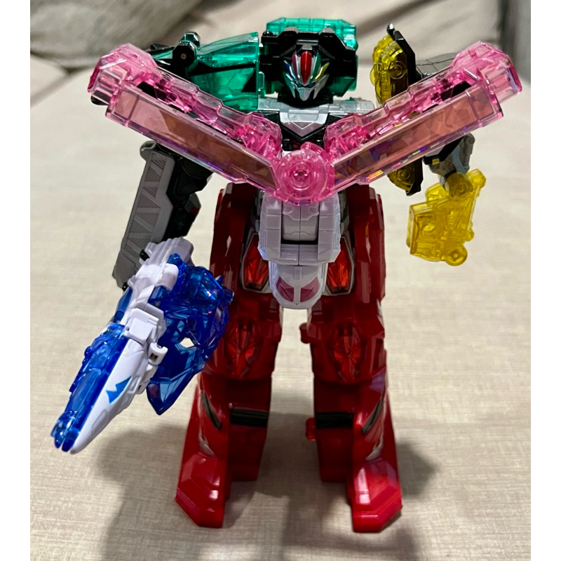 Bandai Power Rangers Mashin Sentai Kiramager DX mecha megazord | Shopee ...