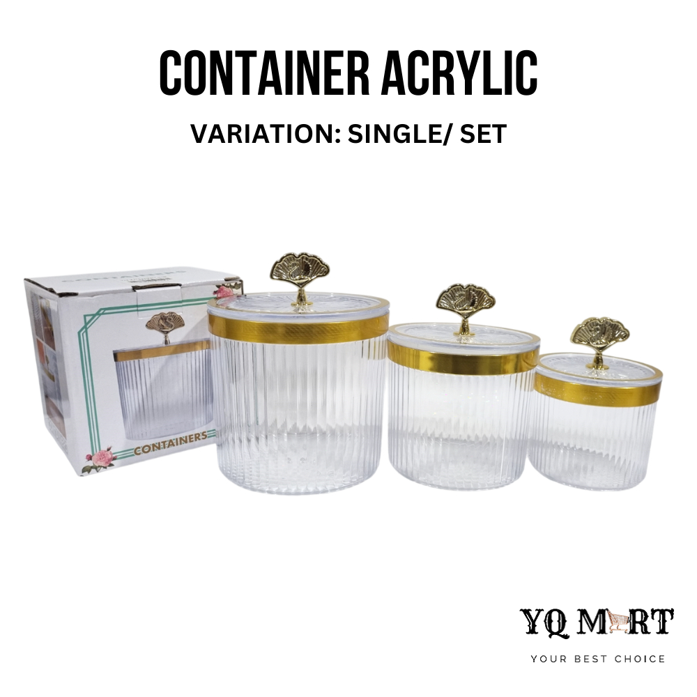 3IN1 Storage Container Set/Single/Plastic Container/Bekas Kuih Raya ...