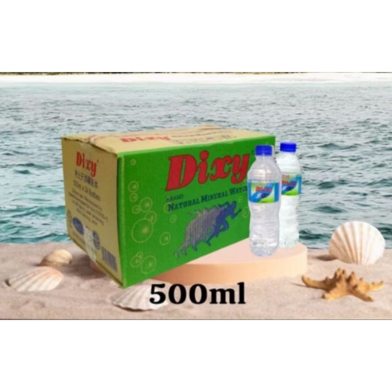 Dixy Mineral Water ( Max 1 CARTON 500ml x 24 Bottles) | Shopee Singapore