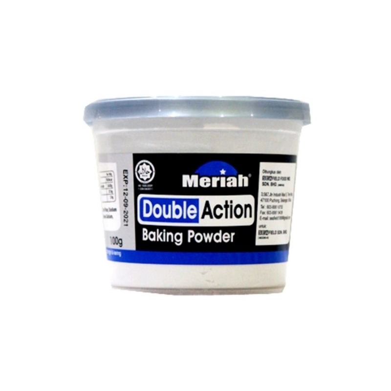 MERIAH Halal Double Action Baking Powder 10g | Shopee Singapore