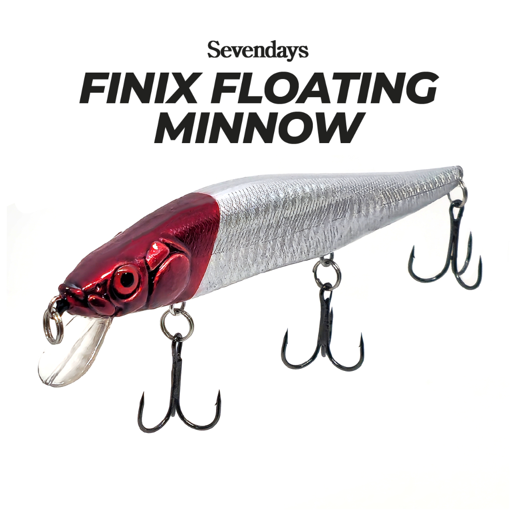 Finix Floating Minnow 13cm / 22g Fishing Lure Swim Jerk Bait Wobbler ...