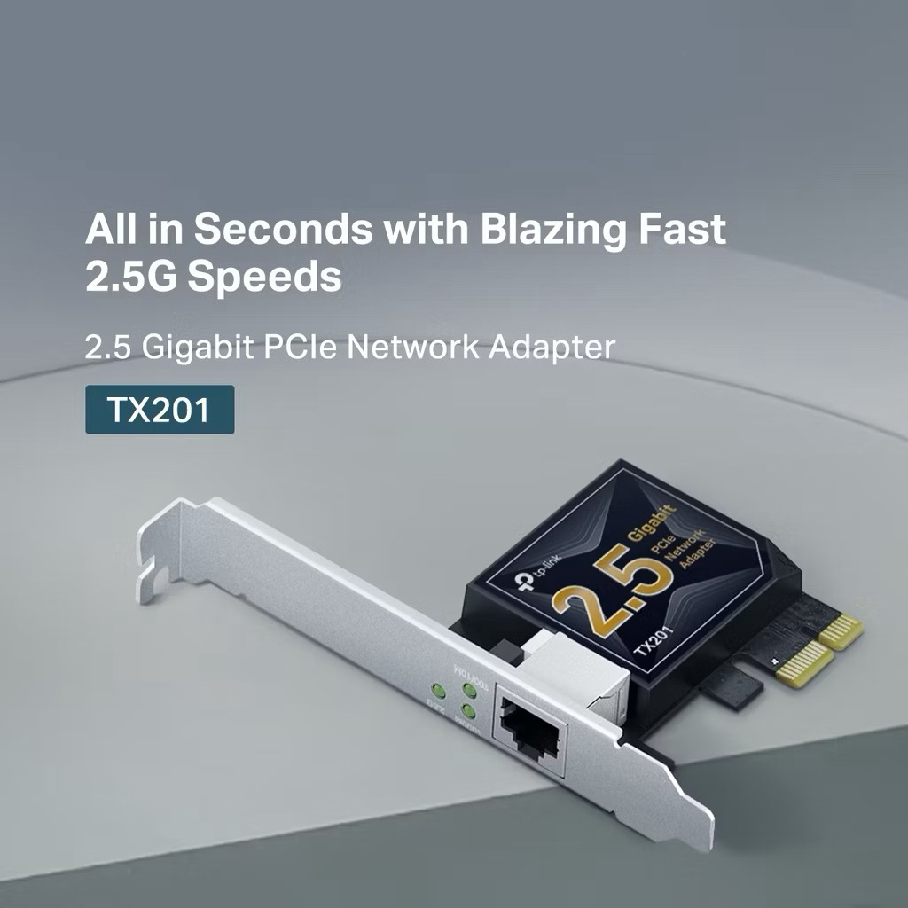 TP-Link 2.5 Gigabit PCIe network adaptor | Shopee Singapore