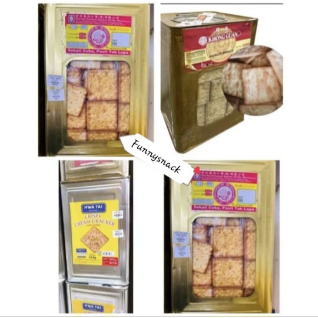 2.9kg-3.5kg Hup Seng Cream Cracker Khong Guan Lee Julie's Hwa Tai Tawal ...