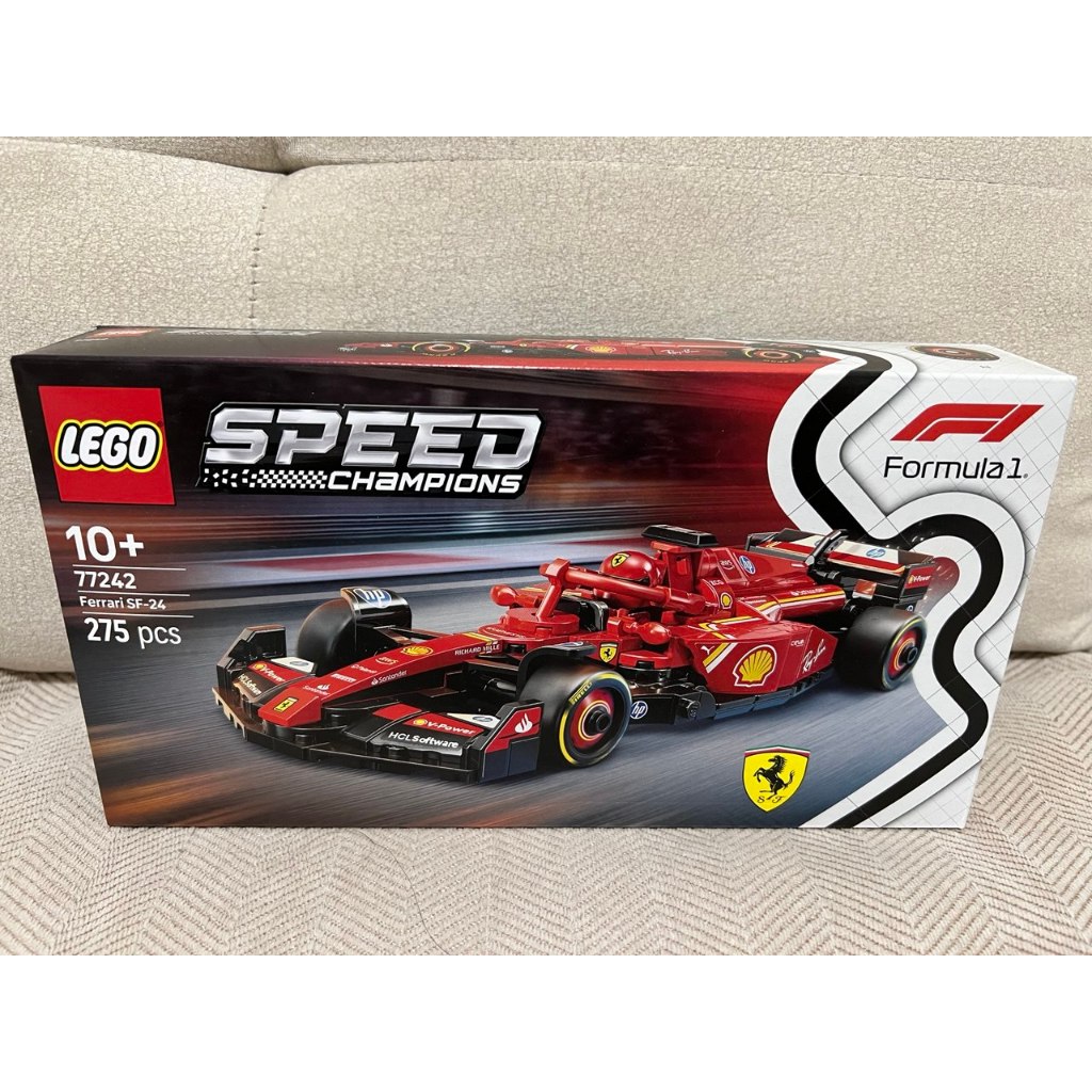 [READY STOCK] LEGO 77242 SPEED CHAMPIONS Ferrari SF-24 F1 Race Car ...