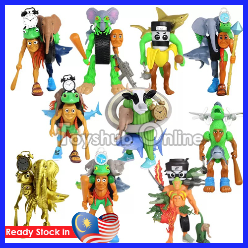 17 - 18CM Big Combined form Tung Tung Tung Sahur Toys Tralalero Tralala ...