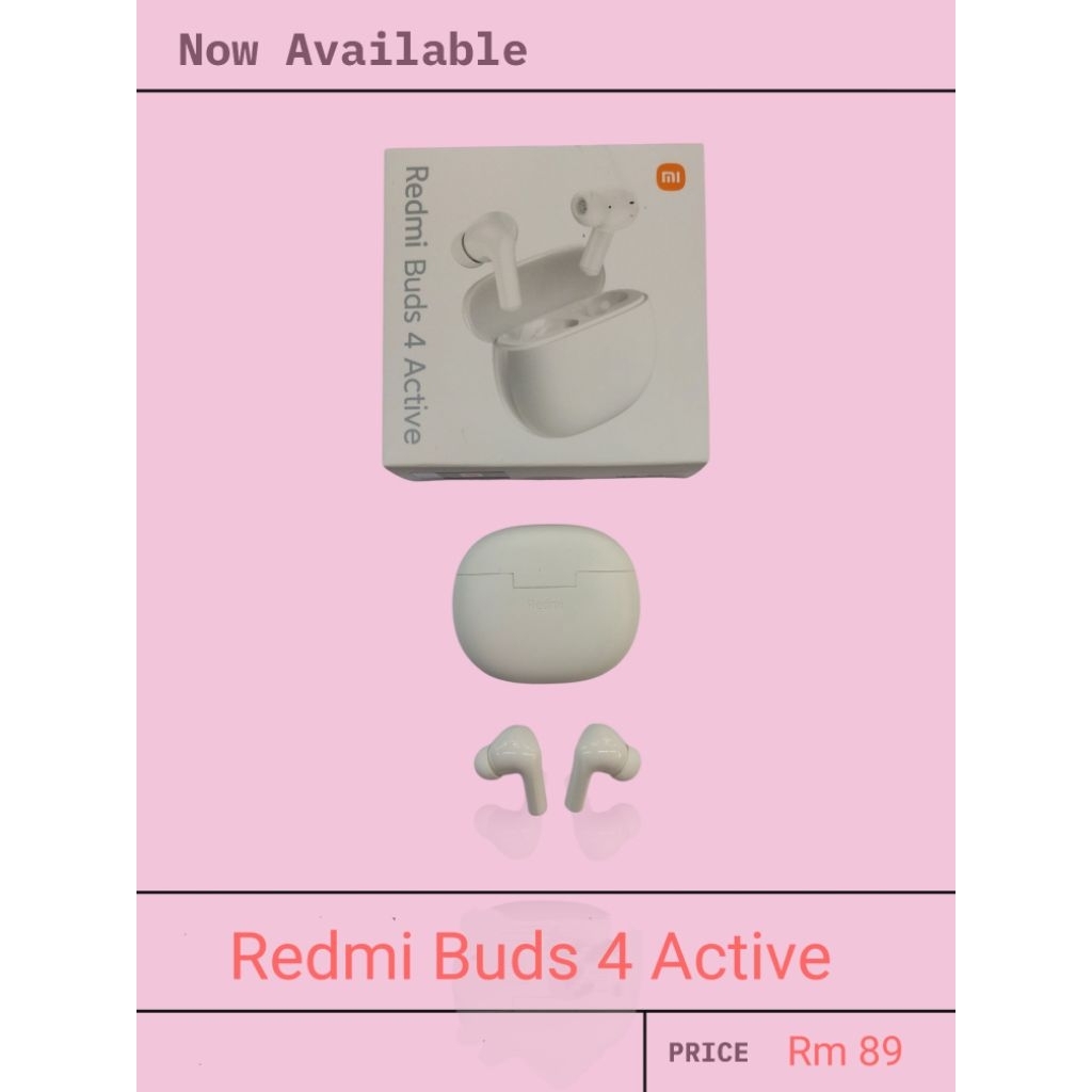 Buy Redmi buds 4 active At Sale Prices Online - October 2026 | Shopee ...