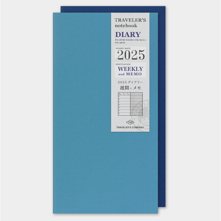 2025 TRAVELER'S NOTEBOOK - Weekly + Memo (Regular Size) | Shopee Singapore