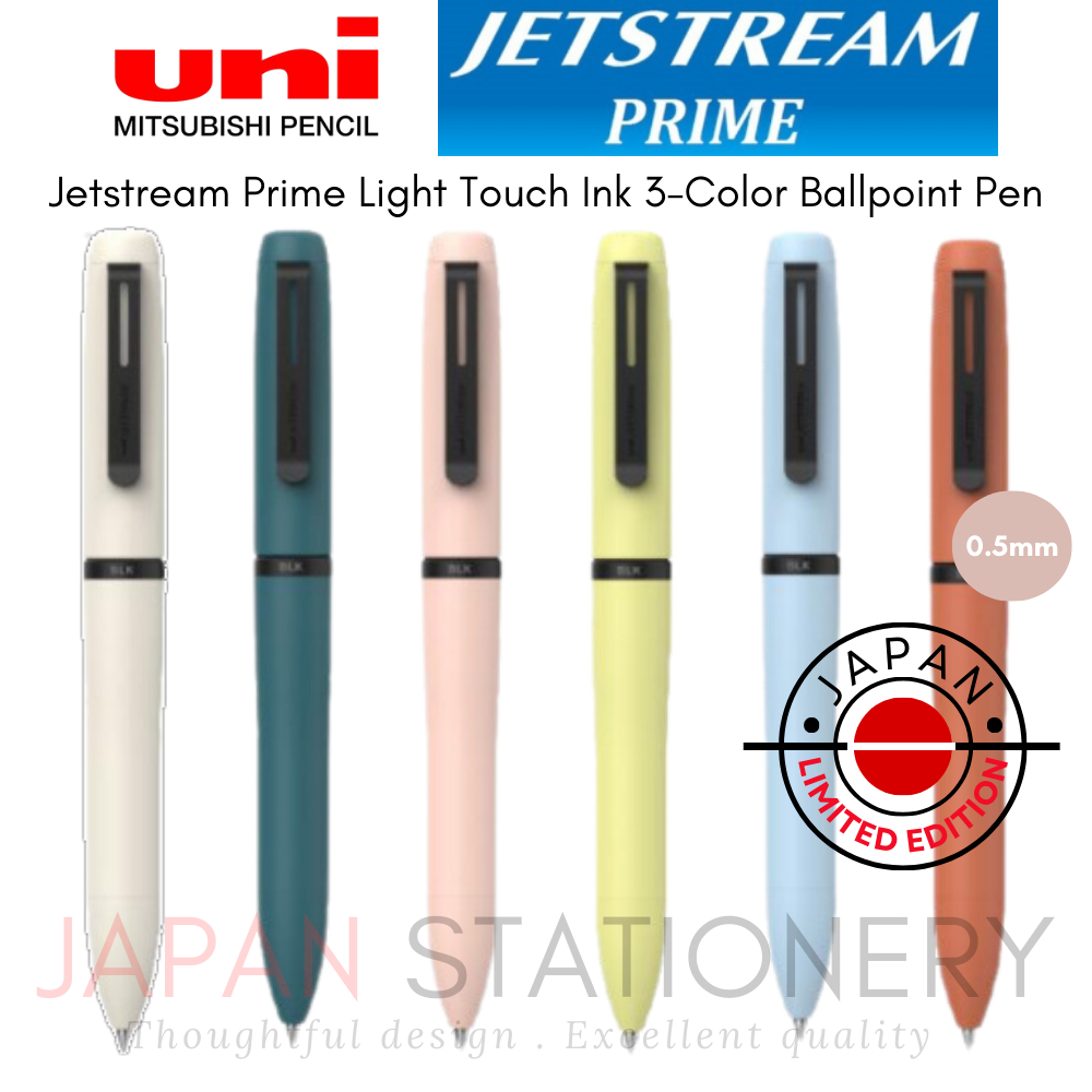 Uni Mitsubishi Jetstream Prime Light Touch Ink 3-Color Ballpoint Pen 0 ...
