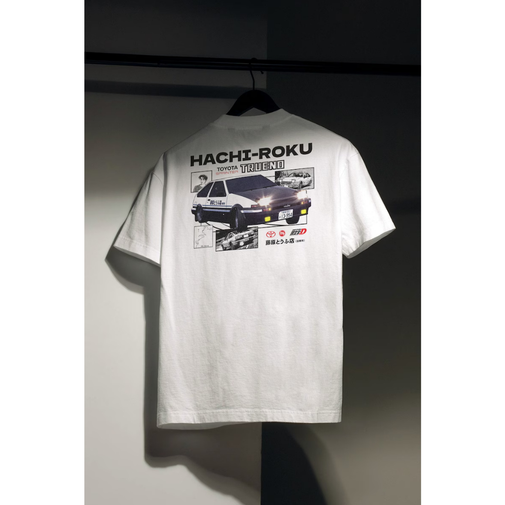 Hachi Roku AE86 Toyota Trueno T-Shirt - Initial D Inspired Tofu ...