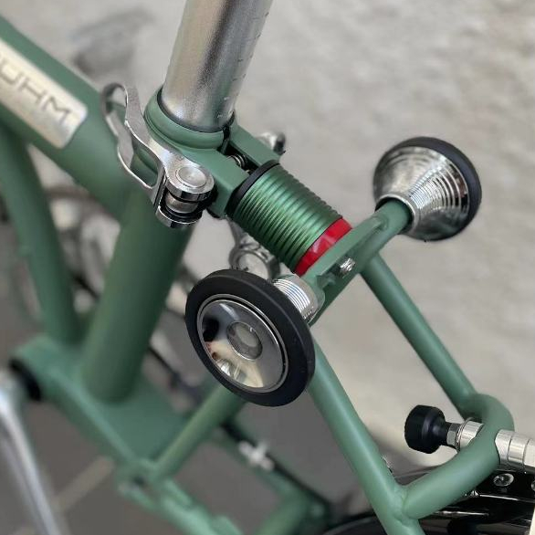 RUHM 52mm Bearing ezy Easy Wheels for trifold folding bike | Shopee ...