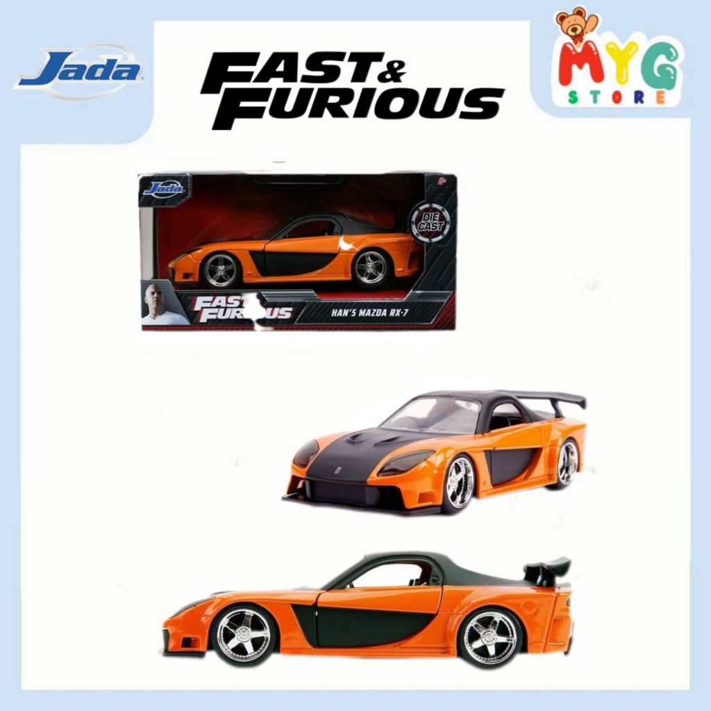 Jada 1:32 Fast & Furious Full Set Diecast Car In | Shopee Singapore